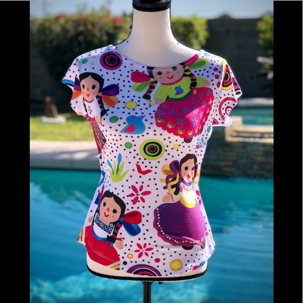 Muñeca Maria Cotton Stretch Tee